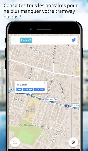 Transports Bordeaux Tram Bus Real Time ODOS screenshot 4