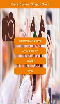 Face Camera- Snappy Effect screenshot 1