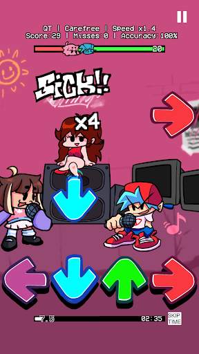 QT FNF Friendship mod screenshot 2