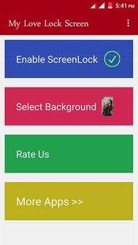 My Love Lock Screen screenshot 1