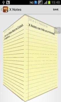 X Private Notes(secret diary) 2 تصوير الشاشة