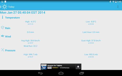 Home Weather Station - Cumulus screenshot 12