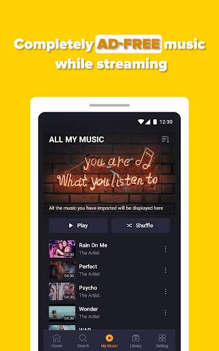 Kostenloser Musik-Player: Musikvideo & Stream-Song screenshot 13