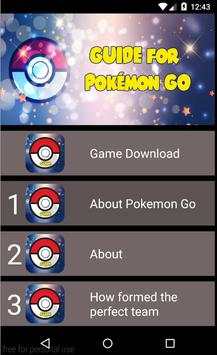 Guide for Pokémon Go screenshot 1