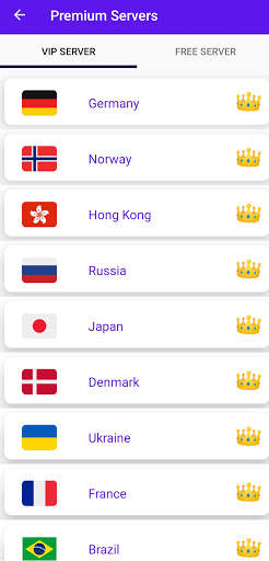 Shark vpn स्क्रीनशॉट 3