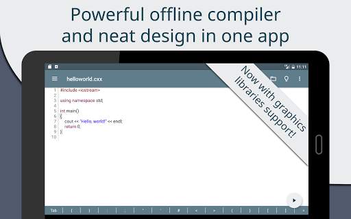 Cxxdroid - C/C   compiler IDE screenshot 9