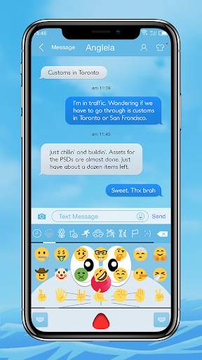DoraCmon Theme for Emoji Keyboard screenshot 3