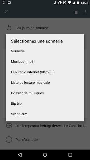 AlarmDroid (réveil) screenshot 7