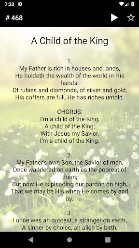 Adventist Hymnal with piano sheet screenshot 2