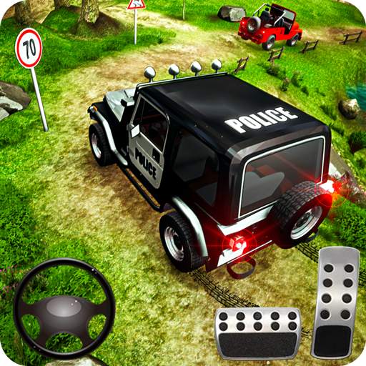 Offroad Police Jeep 4x4 Driving & Racing Simulator 2.3