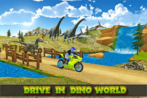 Bike Racing Sim: Dino World screenshot 12