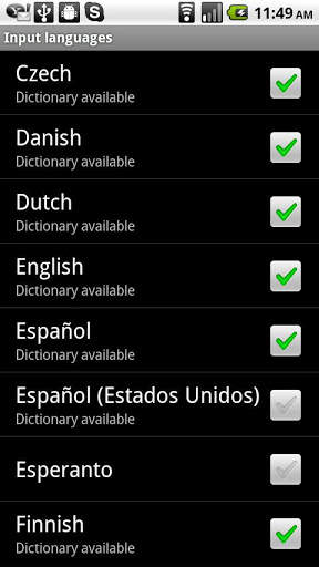 Finnish Keyboard Plugin screenshot 1
