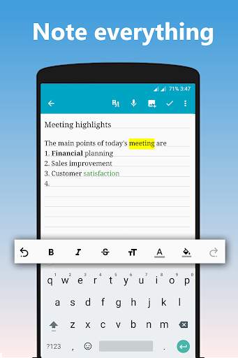 Notepad With Lock - Themes, Calendar, Rich Text screenshot 1