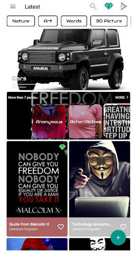 Wallpaper - Vertical Background Video & Foto, Pict screenshot 4