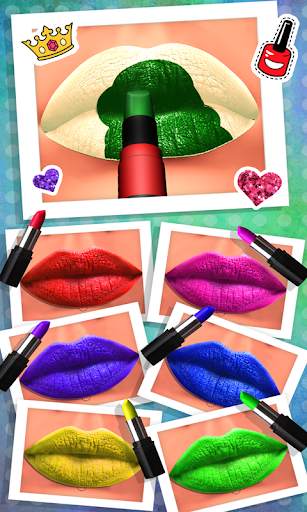 Lip Art 3D ASMR Satisfying Lipstick Makeover Game screenshot 2