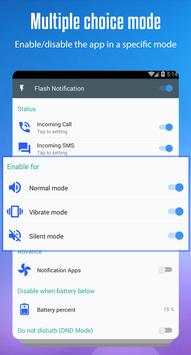 Flashlight Alert : Call & Sms Notification screenshot 6