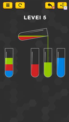 Water Color Sort Puzzle screenshot 3