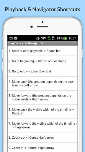 Free Garage Band Shortcuts screenshot 11