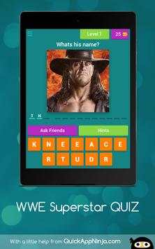 WWE Superstars QUIZ screenshot 15