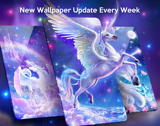 Graceful Unicorn Live Wallpaper screenshot 3