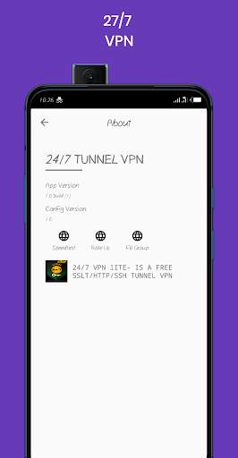 24/7 VPN lITE-FREE SSLT/HTTP/SSH TUNNEL VPN screenshot 6