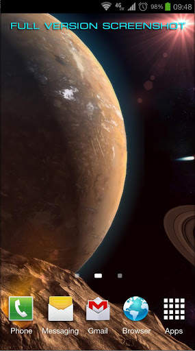Planetscape 3D Free LWP screenshot 5