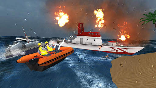 Ship Games Rescue Ship Simulat screenshot 7