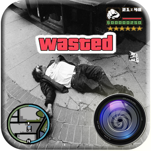 Wasted Photo Editor: Gangster Sticker icon