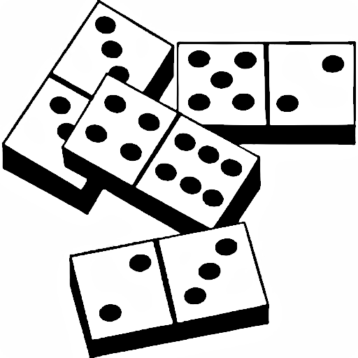 Dominoes game icon