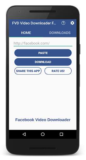 FVD Video Downloader For Facebook! FBDownloader screenshot 2