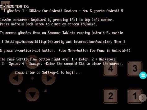 gDosBox - DOSbox for Android скриншот 6