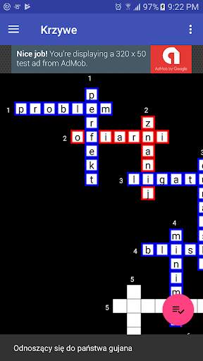 Krzyżówki screenshot 3
