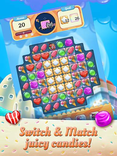 Nyan Cat: Candy Match screenshot 6