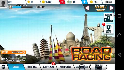 Road Racing : Street Warrior screenshot 1