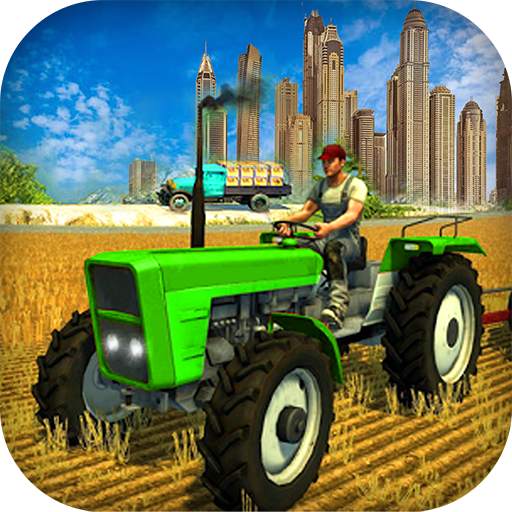 Big truck driving - Farm Tractor Cargo Drive Game 1.0
