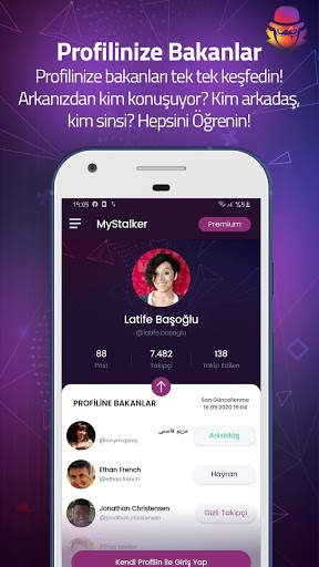 MyStalker : Profilime Kimler Baktı Instagram screenshot 1