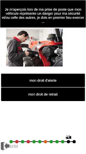 Examen CACES : Test CACES/AIPR screenshot 2
