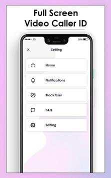 Full Screen Video Caller - True Caller ID स्क्रीनशॉट 4