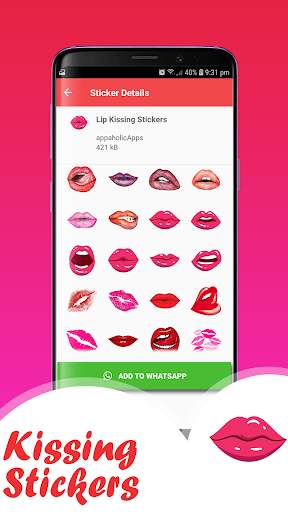 WA Love Stickers for WhatsApp screenshot 4