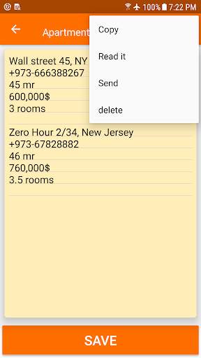 Secure notes app скриншот 3