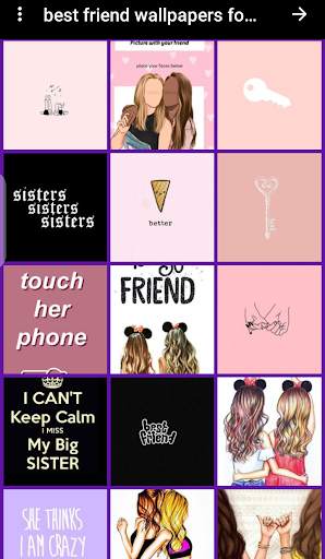 best friend wallpapers for 2 aesthetic screenshot 3