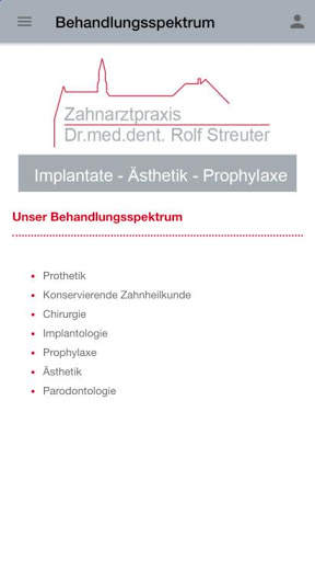 Zahnarzt Dr. Rolf Streuter screenshot 3