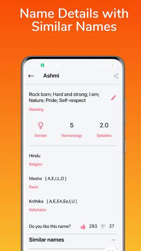 Indian Baby Names - Hindu Baby Names -Islamic Name screenshot 4