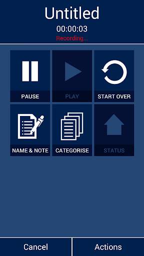 dictate2us: Audio Recorder & Transcription screenshot 3