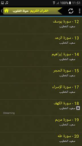 سعيد الخطيب القران الكريم بجودة عالية screenshot 3