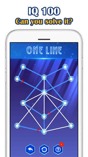 One Line Deluxe - one touch drawing puzzle स्क्रीनशॉट 8