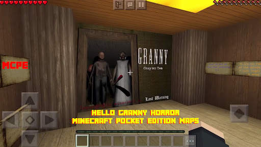 Skin hello granny horor MCPE screenshot 3