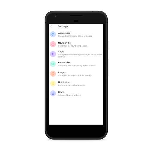 Mojo Music Player - MP3 player 6 تصوير الشاشة