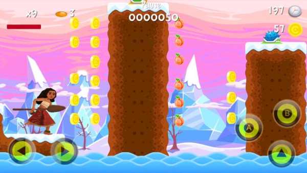 Princess Moa Run Dash Adventure screenshot 1