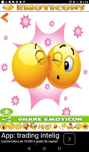 Emoticons for chat screenshot 10
